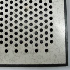 Perforated laminate available by the sheet