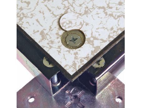 Tabs are custom made to match your laminate color as closely as possible.