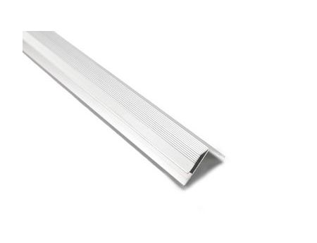 This fine-crafted aluminum edge trim piece is sold in 78" lengths and is used to neatly finish the edge of the cable management floor.