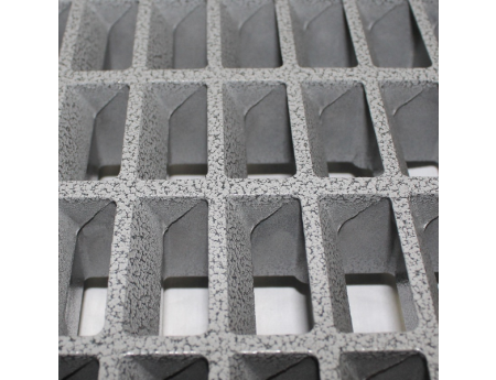 Heavy duty die-cast aluminum construction with ESD epoxy powder coat finish