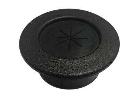 Rubber seal blocks air flow in plenum applications