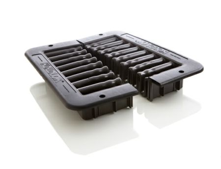 Split design allows installation or removal without disturbing cables