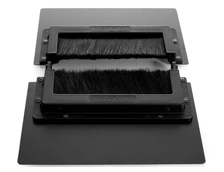 Mounts on existing raised floors