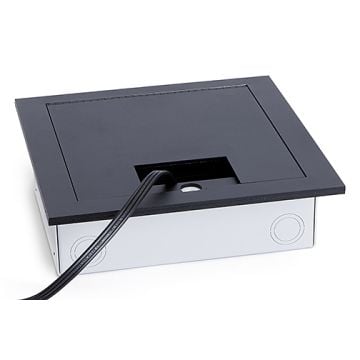 Deluxe Dual Service Access Floor Box