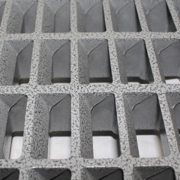 Heavy duty die-cast aluminum construction with ESD epoxy powder coat finish