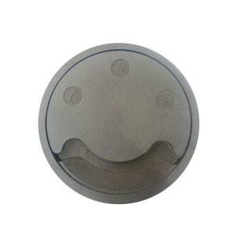 A special neoprene insert inside of the grommet creates an airtight seal around cables, eliminating air loss 
