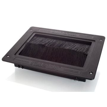 Design allows panels to be moved without capturing cables