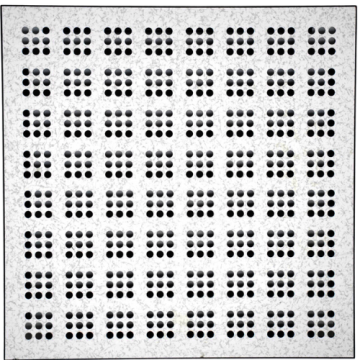 Legacy cross punch pattern