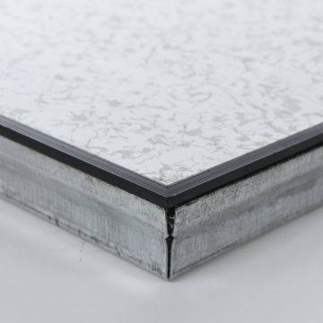 Shipped factory fresh with 1/8" laminate for an overall height of 1 3/16"