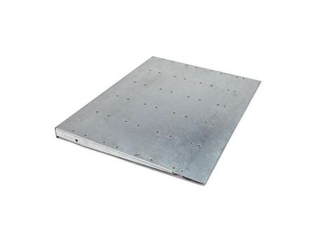 Ramp sections in a 24" width can be joined together to form a ramp of any width. Standard ramp slope is 1:12.