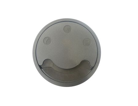 A special neoprene insert inside of the grommet creates an airtight seal around cables, eliminating air loss 