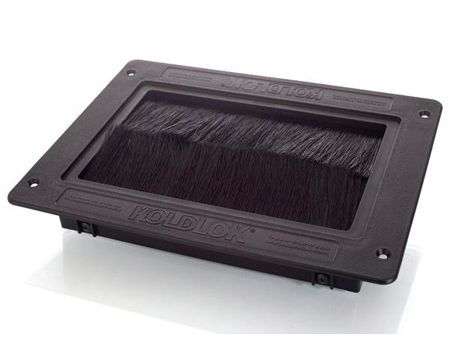 Design allows panels to be moved without capturing cables