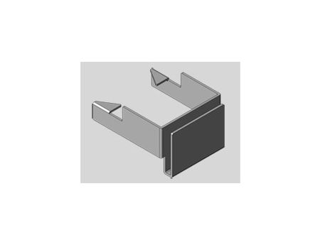 Clips are pre-galvanized to avoid formation of zinc whiskers.