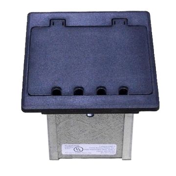 Box is reusable and has a durable black frame that will last for years. 