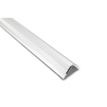 This fine-crafted aluminum edge trim piece is sold in 78" lengths and is used to neatly finish the edge of the cable management floor.