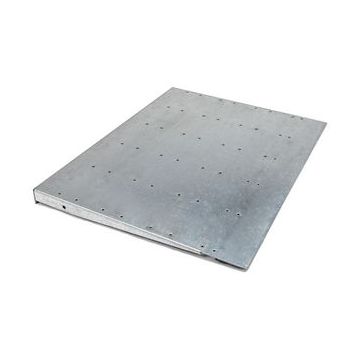 Ramp sections in a 24" width can be joined together to form a ramp of any width. Standard ramp slope is 1:12.