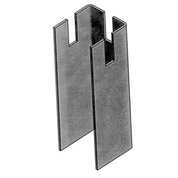 This Vertical Support elevates the cable tray off the floor to allow for free air flow.