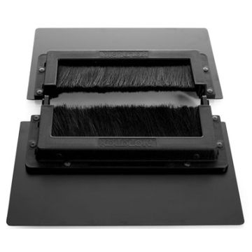 Mounts on existing raised floors