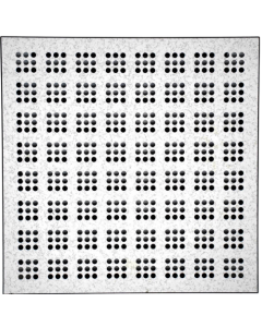 Legacy cross punch pattern